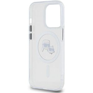 Karl Lagerfeld K&CH Heads Metal Frame MagSafe Case for iPhone 15 Pro Max Karl Lagerfeld K&CH Heads Metal Frame MagSafe Case for iPhone 15 Pro Max