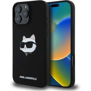 Karl Lagerfeld iPhone 16 Pro Max Silicone Choupette MagSafe Case Karl Lagerfeld iPhone 16 Pro Max Silicone Choupette MagSafe Case