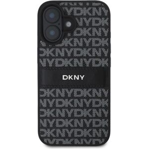 DKNY iPhone 16 Case - Texture Pattern, Black - Smartphone Cover DKNY iPhone 16 Case - Texture Pattern, Black - Smartphone Cover