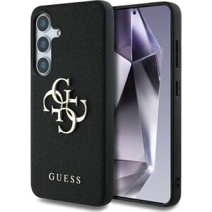Guess Samsung Galaxy S25 Black Eco Leather Protective Case Guess Samsung Galaxy S25 Black Eco Leather Protective Case