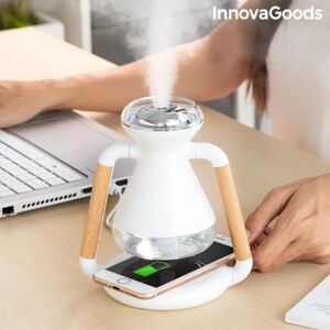 InnovaGoods Misvolt Humidificateur Diffuseur & Chargeur Sans Fil InnovaGoods Misvolt Humidificateur Diffuseur & Chargeur Sans Fil