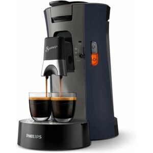 PHILIPS Senseo - Csa240 - Bleu, Gris - Machine à café en capsules - Publicité PHILIPS Senseo - Csa240 - Bleu, Gris - Machine à café en capsules - Publicité