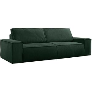 Vente-Unique Amelia Sofá Cama Verde 4 Plazas - Muebles Vente-Unique Amelia Sofá Cama Verde 4 Plazas - Muebles