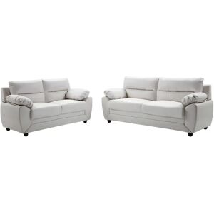 Set di Divani Vente-Unique Manoa - Bianco Moderno Set di Divani Vente-Unique Manoa - Bianco Moderno