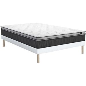 Set letto Dreamea - Materasso a molle insacchettate 160x200cm & Struttura - Ecologico Set letto Dreamea - Materasso a molle insacchettate 160x200cm & Struttura - Ecologico
