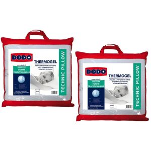 Set di Cuscini in Schiuma di Memoria Dodo - 60x60cm - Bianco Set di Cuscini in Schiuma di Memoria Dodo - 60x60cm - Bianco