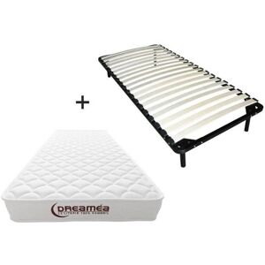 Dreamea - Conjunto letto con materasso in memory foam - 90x190cm Dreamea - Conjunto letto con materasso in memory foam - 90x190cm