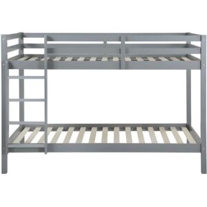 Unieke Anicet II stapelbed - Grijs - Geschikt voor kleine ruimtes Unieke Anicet II stapelbed - Grijs - Geschikt voor kleine ruimtes