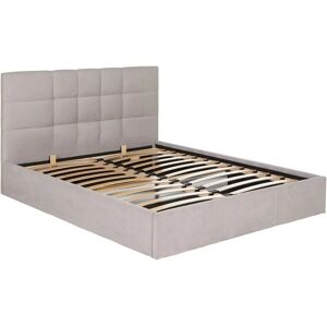 Cama moderna con almacenaje Pascal Morabito - 160x200 - Beige - Calidad europea Cama moderna con almacenaje Pascal Morabito - 160x200 - Beige - Calidad europea