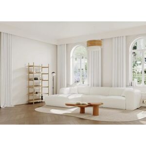 Sofá de canto branco Maison Céphy - Móveis de alta gama Sofá de canto branco Maison Céphy - Móveis de alta gama