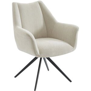 Fauteuil Kardesa Maison Céphy - Beige - 68.5cm - Publicité Fauteuil Kardesa Maison Céphy - Beige - 68.5cm - Publicité