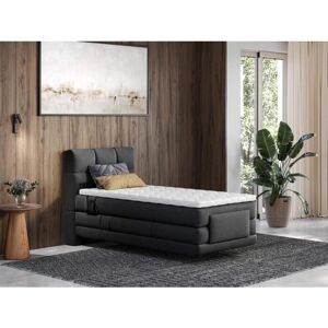 Vente-unique Elektrisch Verstellbares Boxspringbett - Luxusbezug Vente-unique Elektrisch Verstellbares Boxspringbett - Luxusbezug