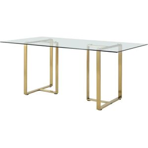 Pascal Morabito NILESA II - Moderne glazen eettafel voor 6 personen Pascal Morabito NILESA II - Moderne glazen eettafel voor 6 personen