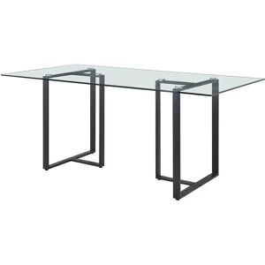 Pascal Morabito Nilesa - Moderner 6-Sitzer Glastisch Pascal Morabito Nilesa - Moderner 6-Sitzer Glastisch