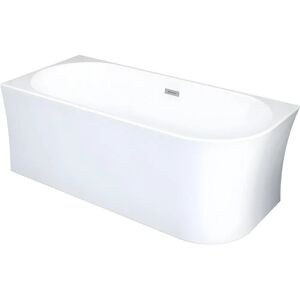 Vente-unique Banheira de canto - 228L - 170x75x59cm - Branca - Acrílico - Canto esquerdo - Banheira Vente-unique Banheira de canto - 228L - 170x75x59cm - Branca - Acrílico - Canto esquerdo - Banheira