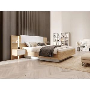 Vente-Unique Elynia Bett mit Nachttischen - 160x200cm Vente-Unique Elynia Bett mit Nachttischen - 160x200cm