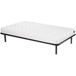 Ensemble de lit Ysmée Danae - Matelas en mousse à mémoire & Sommier métallique - Publicité Ensemble de lit Ysmée Danae - Matelas en mousse à mémoire & Sommier métallique - Publicité