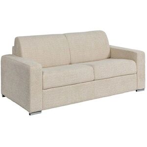 Canapé-Lit Calito Vente-Unique - 3 Places Ouverture Rapide Beige - Publicité Canapé-Lit Calito Vente-Unique - 3 Places Ouverture Rapide Beige - Publicité
