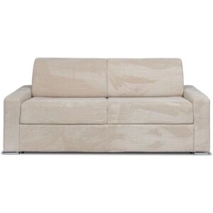 Canapé-Lit Velours Beige 4 Places Vente-unique - Ouverture Rapide - Matelas 160cm - Publicité Canapé-Lit Velours Beige 4 Places Vente-unique - Ouverture Rapide - Matelas 160cm - Publicité