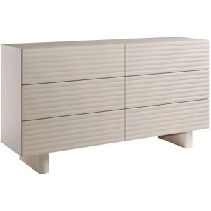 Vente-unique Commode sur mesure 6 tiroirs MDF Beige - Rangement Vente-unique Commode sur mesure 6 tiroirs MDF Beige - Rangement