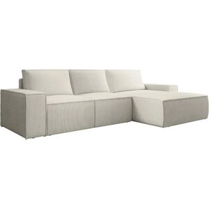 Vente-unique Canapé Amelia en Velours Beige avec Rangement - Canapé - Publicité Vente-unique Canapé Amelia en Velours Beige avec Rangement - Canapé - Publicité