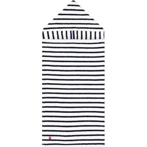 Peignoir médiéval bleu Petit Bateau - Capuche, Rayures, Taille unique - Publicité Peignoir médiéval bleu Petit Bateau - Capuche, Rayures, Taille unique - Publicité