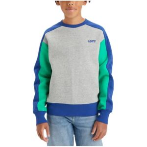 Levis Barns sweatshirt - Kontrastfärgad block - Ekologisk bomullsfleece Levis Barns sweatshirt - Kontrastfärgad block - Ekologisk bomullsfleece