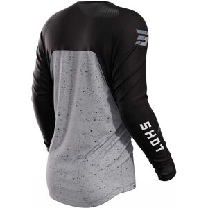 Maillot de motocross Shot Contact Speck - Noir Gris - Taille : 2XL - Publicité Maillot de motocross Shot Contact Speck - Noir Gris - Taille : 2XL - Publicité