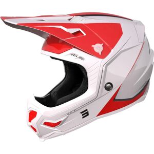 Casco Cross Shot Core Comp Rosso Bianco - Casco da Motocross Casco Cross Shot Core Comp Rosso Bianco - Casco da Motocross