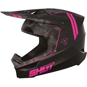 Casque Cross Shot Furious Army Rose - Casque, Rose, 2XL - Casque de Motocross - Publicité Casque Cross Shot Furious Army Rose - Casque, Rose, 2XL - Casque de Motocross - Publicité