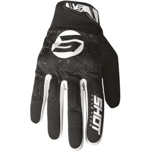 Gants Noirs Shot Race Gear - Gants de Cross - Gants de Moto - Publicité Gants Noirs Shot Race Gear - Gants de Cross - Gants de Moto - Publicité