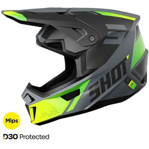 Casco Cross Shot Neon Giallo Glitter - Casco da Cross Casco Cross Shot Neon Giallo Glitter - Casco da Cross