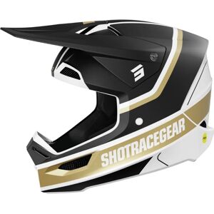 Casco Cross Mythic Shot Race Nero Oro S Casco Cross Mythic Shot Race Nero Oro S
