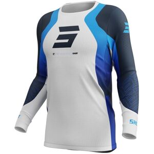 Maillot Cross Shot Aerolite Ultra Bleu Blanc S - Publicité Maillot Cross Shot Aerolite Ultra Bleu Blanc S - Publicité