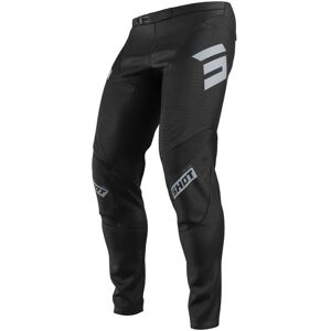 Pantaloni Moto Shot Race Gear - Onyx Nero Grigio - Leggeri, Ventilati, Regolabili Pantaloni Moto Shot Race Gear - Onyx Nero Grigio - Leggeri, Ventilati, Regolabili
