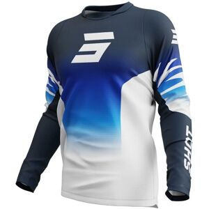 Camiseta de Cross Shot Race Gear Devo X-Trem Azul Camiseta de Cross Shot Race Gear Devo X-Trem Azul