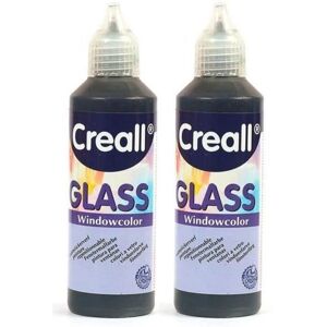 Peinture repositionnable pour fenêtres Creall - noir - 160 ml - Publicité Peinture repositionnable pour fenêtres Creall - noir - 160 ml - Publicité