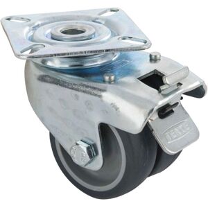 Provence Outillage - Roulette double 5cm - Caster with brake Provence Outillage - Roulette double 5cm - Caster with brake