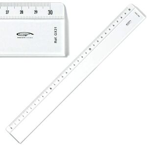 Graphoplex Transparent Ruler 30cm - Technical Drawing Graphoplex Transparent Ruler 30cm - Technical Drawing