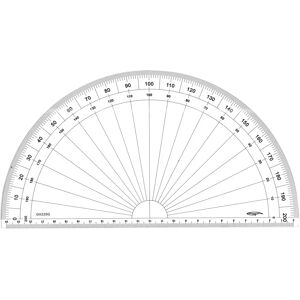 GRAPHOPLEX 225G Rapporteur 1/2 cercle - Dessin technique - Publicité GRAPHOPLEX 225G Rapporteur 1/2 cercle - Dessin technique - Publicité