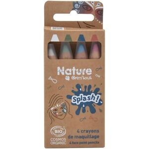 Crayons de Maquillage Bio Grim tout - Ensemble de 4 - Naturel & Certifié BIO - Publicité Crayons de Maquillage Bio Grim tout - Ensemble de 4 - Naturel & Certifié BIO - Publicité