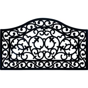 Id Mat - Tapis de porte - 45x75 cm, Noir, Caoutchouc, Antidérapant, Extérieur - Publicité Id Mat - Tapis de porte - 45x75 cm, Noir, Caoutchouc, Antidérapant, Extérieur - Publicité