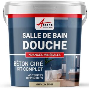Kit de microciment Arcane Industries - 10m², Beige - Imperméable, Intérieur/Extérieur - Publicité Kit de microciment Arcane Industries - 10m², Beige - Imperméable, Intérieur/Extérieur - Publicité
