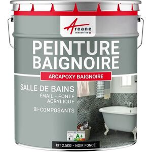 Résine noire foncée pour baignoire et lavabo - Kit 2,5Kg ARCANE INDUSTRIES - Publicité Résine noire foncée pour baignoire et lavabo - Kit 2,5Kg ARCANE INDUSTRIES - Publicité