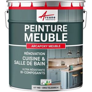 Peinture grise pour meubles Arcane Industries - 1kg - Intérieur seul - Publicité Peinture grise pour meubles Arcane Industries - 1kg - Intérieur seul - Publicité