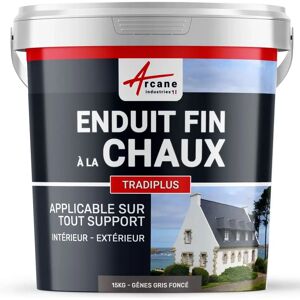Arcane Industries Tradiplus Enduit fin à la chaux gris foncé - Rendu mural - Publicité Arcane Industries Tradiplus Enduit fin à la chaux gris foncé - Rendu mural - Publicité