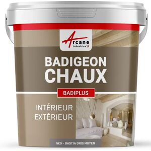 Arcane Industries Badiplus 5kg Peinture de Chaux pour Murs - Intérieur & Extérieur - Publicité Arcane Industries Badiplus 5kg Peinture de Chaux pour Murs - Intérieur & Extérieur - Publicité
