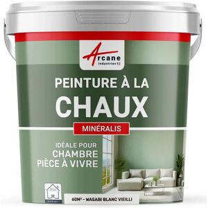 Peinture intérieure à la chaux naturelle - mineralis - 60 m² - arcane industries - Publicité Peinture intérieure à la chaux naturelle - mineralis - 60 m² - arcane industries - Publicité