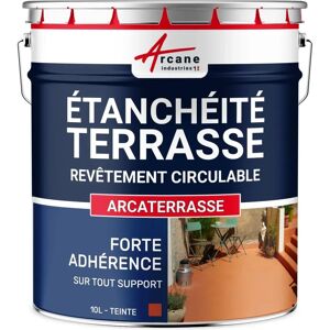 Peinture d'étanchéité Arcane Industries 10 l Teja pour terrasse - Revêtement extérieur à base de résine - Publicité Peinture d'étanchéité Arcane Industries 10 l Teja pour terrasse - Revêtement extérieur à base de résine - Publicité