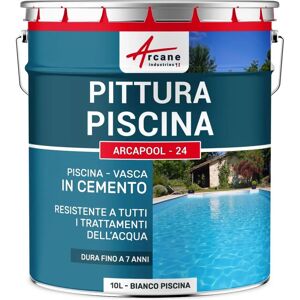 Peinture pour piscines Arcane Industries - Blanc - Surfaces en béton et poreuses - Publicité Peinture pour piscines Arcane Industries - Blanc - Surfaces en béton et poreuses - Publicité